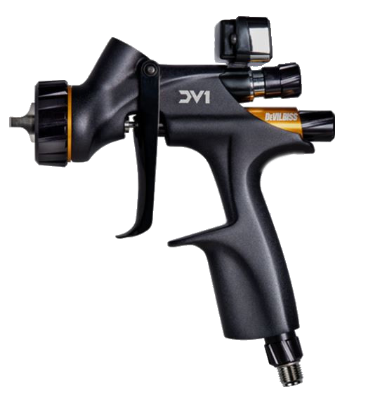 devilbiss dv1 spray gun clearcoat klarlak